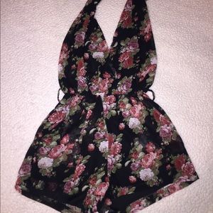 Floral romper